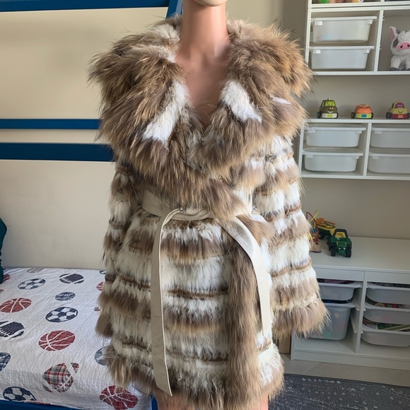 Byte by Giuliana Teso Jackets & Blazers - Byte by Giuliana Teso vintage fur coat